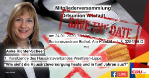 Mitgliederversammlung @ Seniorenzentrum Bethel